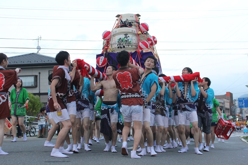 佐久病院お神輿