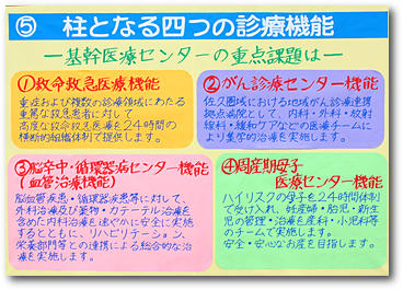 柱となる４つの診療機能